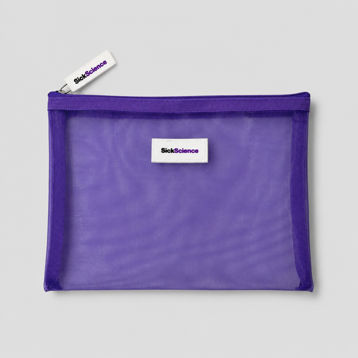 Zipper Pouch Makeup Bag Purple